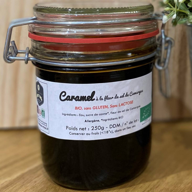 Caramel à la fleur de sel de Camargue MAISON ROUX SARL MACARON DE