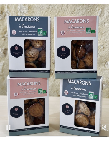 12x Pockets macarons BIO