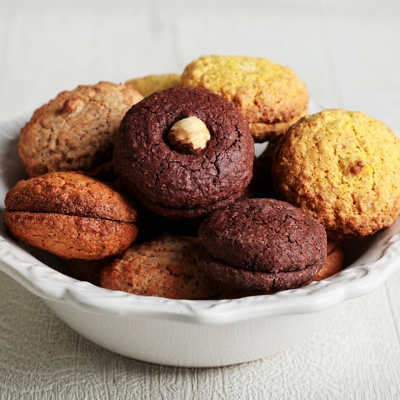 Assortiment de macarons BIO artisanal